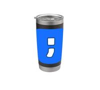 No dejes que tu historia termine punto y coma y punto y coma Vaso térmico de acero inoxidable de doble pared