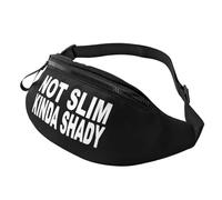 No Delgado, Un Poco Sospechoso Riñonera Moda Bolso De Cintura Deportiva Dinero Para Aire Libre Hombre Viaje 14X35Cm