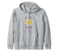 ¡No desperdicies la espuma! Regalo retro divertido para amantes de la cerveza Sudadera con Capucha