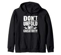 ¿no Despliegan Mi Creatividad - Negidami Plegable Sudadera con Capucha