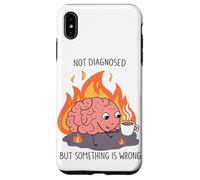 No diagnosticado pero algo anda mal Salud mental Humor Arte Carcasa para iPhone XS Max