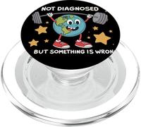 No diagnosticado Pero Algo anda Mal Tierra Salud Mental PopSockets PopGrip para MagSafe