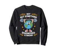 No diagnosticado, pero algo está mal de salud mental Sudadera
