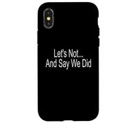 No digamos Que lo hicimos Carcasa para iPhone X/XS