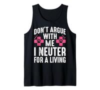 No discutas Conmigo, me Castro para ganarme la Vida Camiseta sin Mangas
