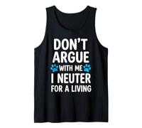 No discutas Conmigo, me Castro para ganarme la Vida Camiseta sin Mangas