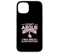 No discuto que simplemente me alejo dramáticamente en cámara lenta Carcasa para iPhone 13