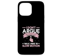 No discuto que simplemente me alejo dramáticamente en cámara lenta Carcasa para iPhone 13 Pro Max