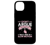 No discuto que simplemente me alejo dramáticamente en cámara lenta Carcasa para iPhone 14 Plus