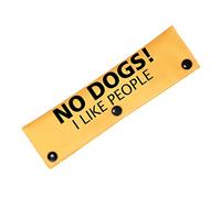 No Dogs/No People Correa Wrap Give Me Space Correa de perro de rescate (sin perros-S)