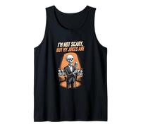 No doy Miedo, Pero mis Chistes sí lo Son Chistes de esquelet Camiseta sin Mangas