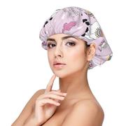 No Drama Llama - Gorro de seda para dormir para mujeres y hombres, gorro de satén ajustable para dormir, gorro suave para dormir