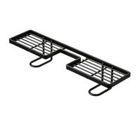 No-Drill Carbon Steel Kitchen Faucet Organizer Over Sink Storage Rack