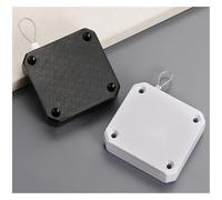 No-Drill Sensor Door Closer, 500 g-1000 g, tensión ajustable con cierre suave, muebles automáticos y hardware de cierre de gabinete (blanco, 1000 g)