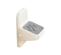 No Drill Shower Foot Rest, Wall Mount Shaving Leg Support Bench, Foldable Bathroom Step with Hooks, Anti Slip Bath Foot Stool, Spa Home Safety Shelf, Tub Shower Use 6.61x3.54x3.94 inches
