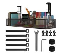 No Drill Wire Management Rack - Under Table Cable Holder, Durable Space