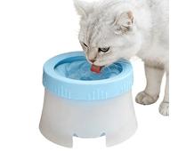 No Drip Dog Water Bowl, No Drip Non-Slip Floating Dispenser, Practical Performance Dog Water Bowl Dispenser, For Indoor Home Backyard Travel Car Crate Cage Vet Park Camping Road Trip