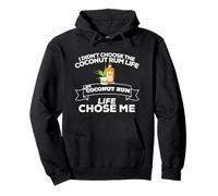 No Elegí Coconut Rum Life Coconut Rum Life Chose Me Sudadera con Capucha