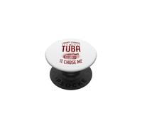 No elegí la Tuba Que me eligió PopSockets PopGrip Adhesivo