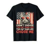 No elegí la Vida de papá del Gato La Vida del Gato me eligió a mí EE. UU. Camiseta