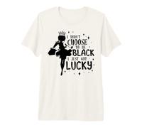 No elegí ser Black Lucky Melanin Sista Black Queen Camiseta Premium