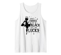 No elegí ser Black Lucky Melanin Sista Black Queen Camiseta sin Mangas