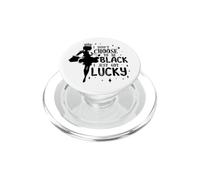 No elegí ser Black Lucky Melanin Sista Black Queen PopSockets PopGrip para MagSafe