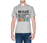 No Elegí Ser De Alemania del Este Grey Men's T-Shirt tee