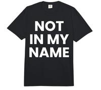 No en Mi Nombre Comfort Colors Adult Heavyweight T-Shirt