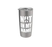 No en mi nombre Vaso térmico de acero inoxidable de doble pared