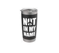 No en mi nombre Vaso térmico de acero inoxidable de doble pared