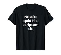 No Entiendo lo Que está Escrito aquí Funny Latin Camiseta