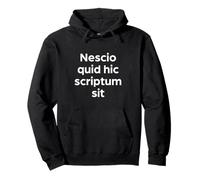 No Entiendo lo Que está Escrito aquí Funny Latin Sudadera con Capucha