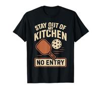 No Entres a Mi Cocina Pickleball Zona Prohibida Camiseta