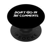 No entres en los comentarios Película de Terror PopSockets PopGrip Adhesivo