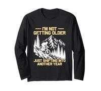 No envejecer Divertido MTB Bicicleta Ciclismo Bicicleta de montaña Manga Larga