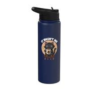 no era mi gato Stainless Steel Insulated Water Bottle