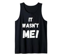 No era yo Divertido Dicho para Amigos y Familia Humor Camiseta sin Mangas