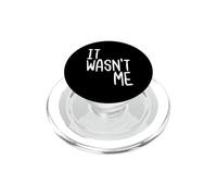 No era yo Divertido Texto Cita Diciendo PopSockets PopGrip para MagSafe