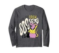No Eres Feo. La Sociedad es - Punk Rat Manga Larga