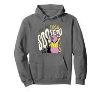 No Eres Feo. La Sociedad es - Punk Rat Sudadera con Capucha
