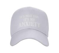 No Eres Tú, Es Mi Ansiedad. Unisex Gorras Hip Hop Clásico Gorra Trucker Cómoda Gorra De Béisbol para Aire Libre Deporte Running