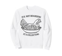 No es acaparamiento, es coleccionista de gallinas en Nido Sudadera