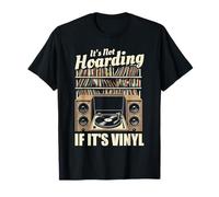 No es acaparamiento si es reproductor de discos de vinilo Amante de la música Camiseta