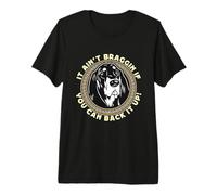 No es arrogante si Puedes apoyarlo Treeing Walker Coonhound Camiseta Premium