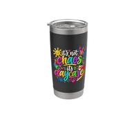 No es caos su guardería Vaso térmico de acero inoxidable de doble pared