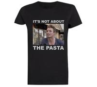 ¡No Es Cuestión De La Pasta! Blanca De Manga Corta para Mujer White Women tee Short Sleeve T-Shirt