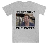 ¡No Es Cuestión De La Pasta! Camiseta De Manga Corta Gris Kids tee Grey Kids tee Short Sleeve T-Shirt