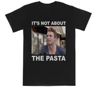 ¡No Es Cuestión De La Pasta! Camiseta Negra De Manga Corta para Niños Black Kids tee Short Sleeve T-Shirt