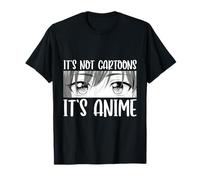 No es Dibujos Animados Es Anime Cultura Japonesa Manga Otaku Camiseta